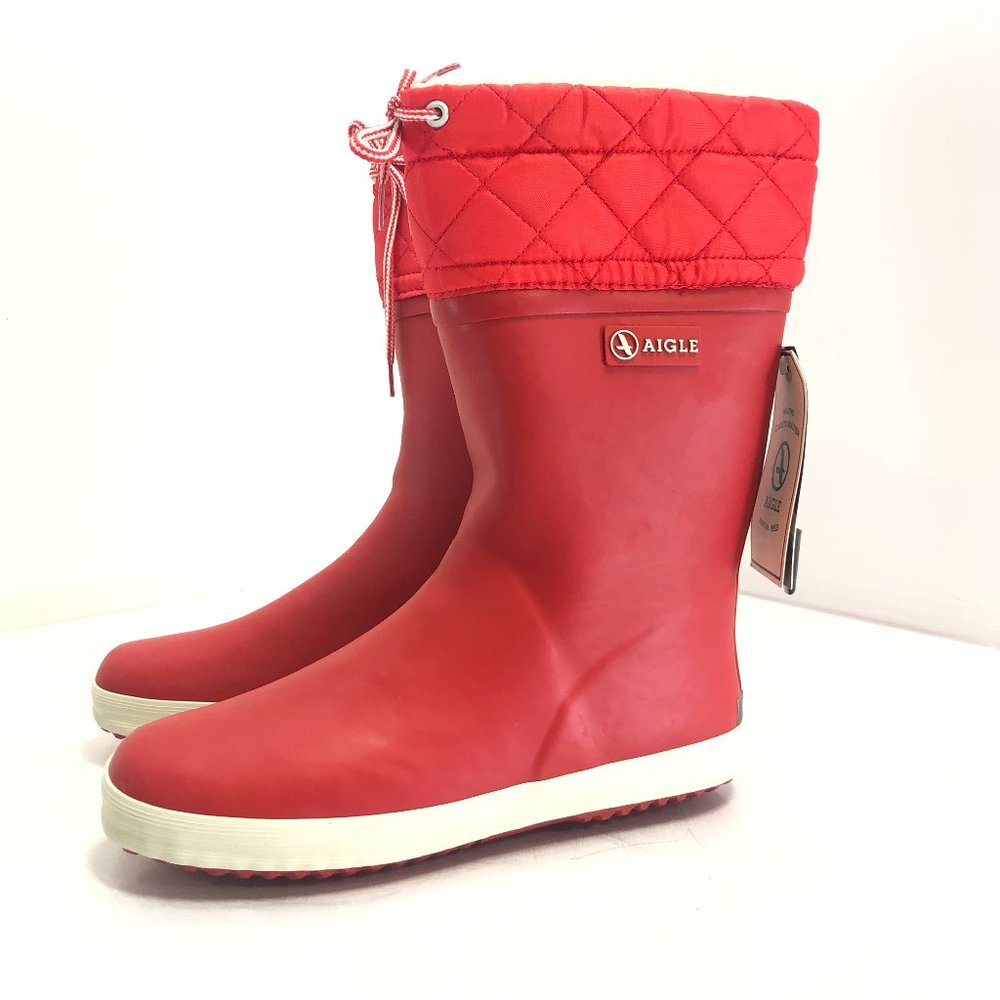 NWT Aigle Womens "Giboulee" in Rouge